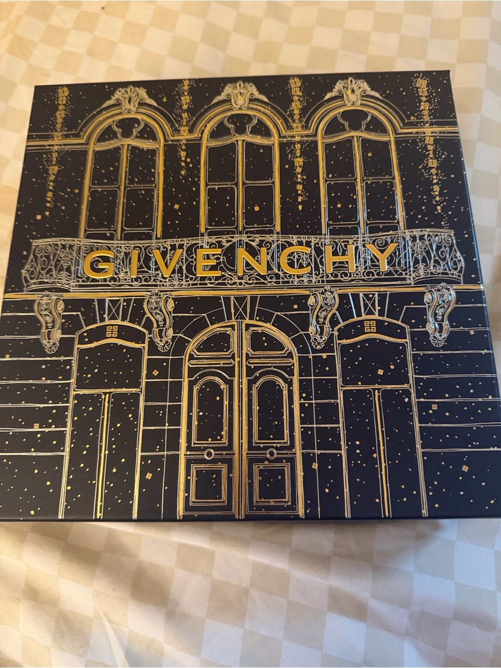 Givenchy Black & Gold Architectural Gift Box